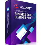 Boxshot of EximiousSoft Business Card Designer Pro