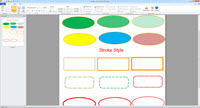 Fill or Stroke shapes unsing PDF Editor