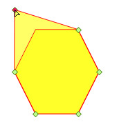 Move straight segment