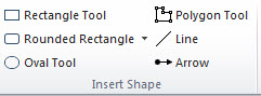 Add Shapes ToolBar Button
